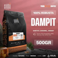 Kopi Fine Robusta Dampit Malang Coffee Roast Beans Espresso 500 Gram Biji Bubuk Sakha Roastery Bubuk