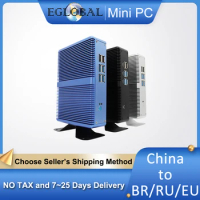 Eglobal Mini PC Windows 10 Intel Core i3 4010Y i5 4200Y i7 4500U Dual Core Fanless Mini Desktop PC HDMI VGA WiFi Nettop HTPC 4K