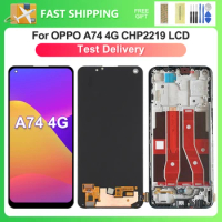 For OPPO A74 4G 6.43''For Ori A74 CHP2219 LCD Display Touch Screen Digitizer Assembly Replacement