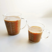 【Daylight】台灣製耐熱玻璃量杯200ml-1件組(玻璃量杯 刻度料理杯 烘焙用具 咖啡量杯)
