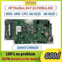 DAN97CMB6D.For HP Pavilion 24-F 22-F038LA AIO Laptop Motherboard. With A6-9225 and A9-9425 CPU. L03378-002