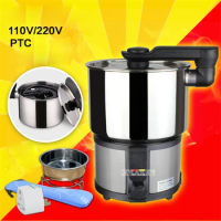 TC-350A 110V/220V Dual voltage portable travel pot stainless steel 1-2 people electric cup electric cooker mini Multi Cookers