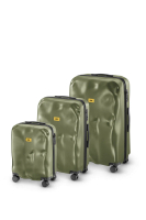 【Crash Baggage】經典撞擊行李箱 登機箱+26吋+31吋-橄欖綠