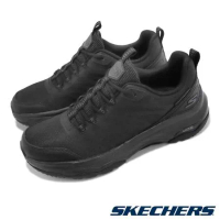 Skechers 休閒鞋 Go Walk Arch Fit Outdoor 女鞋 黑 防潑水 抗油 124441BBK
