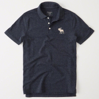 AF a&amp;f Abercrombie &amp; Fitch POLO 藍色 0344