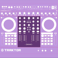 sticker pelindung alat dj musik TRAKTOR S4 MK2