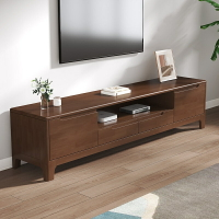 全實木電視櫃現代簡約小戶型1.2/1.5米多尺寸客廳臥室地櫃影視櫃電視櫃 收納櫃 儲物櫃