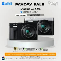 BKP Panasonic Lumix TZ99 Digital Camera Pocket Lumix DC-TZ99 Panasonic DC-ZS99 GARANSI RESMI Black