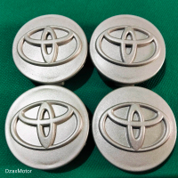 DOP TUTUP VELG AS RODA SILVER KIJANG INNOVA GRAND INNOVA RUSH DIAMETER 6.2 CM Wheeldop Toyota Motorc