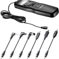 Neewer 6-in-1 Timer Shutter Release for Canon 700D 650D 550D 60D 7D Nikon D4 D300s D700 D800 Sony A7 A7S A7R A5000 A5100 A6000