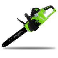 Brushless Electric Chain Saw Household Gardening Cutting Saw Battery And Charger Cordless Electric Saw