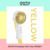 Goto Living Goto Windy Kipas Angin Kecil Mini Fan Genggam Tangan Portable USB