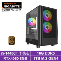 技嘉B760平台[殿堂K24C]i5-14400F/RTX 4060/16G/1TB_SSD
