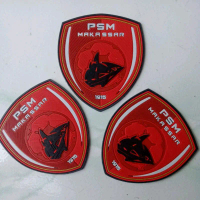 logo psm makassar patch rubber pres