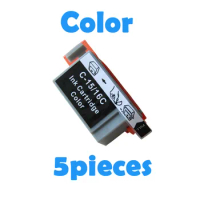 5pcs Tri-color Compatible Ink Cartridge BCI16 BCI-16 BCI 16 For Canon i70 i80 SELPHY DS700 DS810 PIXMA iP90 mini220 Printer ink