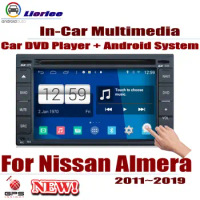 Car Android System RockChip PX5 1080P IPS LCD Screen For Nissan Almera Latio Sunny Versa 2011-2019 DVD Player GPS Navigation