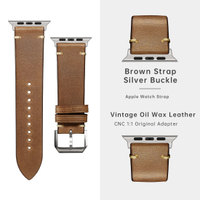 สายนาฬิกาหนังหรูหราสำหรับ Apple Watch Ultra 49mm Series 10 9 8 SE 45mm 46mm 41mm 42mm อุปกรณ์เสริมสา