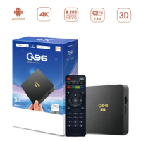 Q96 X1 Smart TV HD 4K 3D android tv box AllWinner H3 WiFi 2G 64GB Multimedia Player tv box android