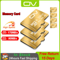 OV Original Flash Microsd TF Card 32GB 64GB 128GB 256GB 512GB A2 U3 SD XC V30 Video 4K Memory Cards for DJI Drone UAV High Speed