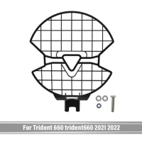 For TRIDENT660 Trident 660 trident660 2021 2022 Motorcycle Headlight Protector Grille Guard Cover Protection Grill