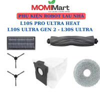 ￼Phụ Kiện Thay Thế Robot Dreame L10S Pro Ultra Heat, L10S Ultra Gen2, L30S Ultra/ Chổi Lăn, Chổi Cạn
