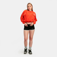 MFS CROP SWEATER / BIG POCKET