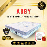 Free Shipping / Abby (11 inch) Spine Support Spring Mattress / Tilam  / King / Queen / Single / Supe