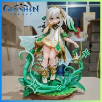 24cm Anime Genshin Impact Nahida Game Figure Gk Lesser Lord Kusanali Statue Pvc Action Figurine Collection Model Birthday Gift