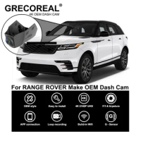 For Range Rover Sport Evoque Velar Dash Cam Dashcam Car Dash Camera 4K Wifi Front and Rear OEM Plug Play Auto Automatic Car DVR
