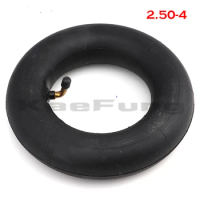 2.50-4 Inner Tube 2.50-4 Inner Tire for Gas &amp; Electric Scooter Bike Metal Valve TR87 Scooter Wheelchair Wheel Accessory