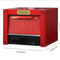 Double layer Square top pizza Electric oven commercial baking oven automatic cake Double slate pizza electric oven