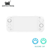 DATA FROG Crystal Protective Cover Compatible-Nintendo switch Lite Game Console Full Cover Shell Case For Switch Lite Accessorie
