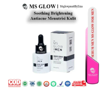 SERUM MEN MS GLOW FOR MEN SOOTHING BRIGHTENING ANTI ACNE MENUTRISI KULIT