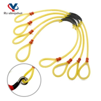 1745/2050/3060 Upgrade High Elasticity Round Rubber Bands for Slingshot Catapult Bow Outdoor Hunting Shooting Game Accessories