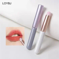 LOYBJ Happyrim Kumo Mini Lip Brush Lipstick Concealer Multifunctional Round Head Brush Cosmetic Soft Blending Makeup Brush Tool