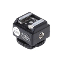 1.14*1.02*1.18 inch Hot Shoe Converter 1PCS Adapter Port Kit For Nikon Flash To Canon Photographers 29*26 *30mm