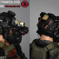 1/6 Easy&amp;Simple ES XP001 ZERT Jameson Young Blood Zombie Hunter Toys Model Helmet Night Vision For 12" Action Scene Component