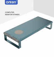 Onten USB-C Multifunctional Computer Monitor Stand Docking Stations 4K with wireless charging module