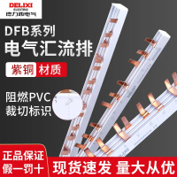 Bộ ngắt mạch không khí, Delixi, với khối thiết bị đầu cuối đồng, thích hợp cho 1P, 1P + N và 2P, thi