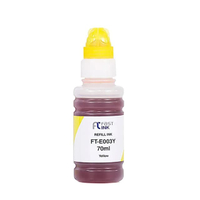 FAST INK หมึกเติม รุ่นแอปสัน003 สีเหลือง สำหรับ Epson L1110/L3100/L3101/L3110/L3150/L5190