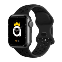 Compatible with Apple Watch Band 38mm 40mm 41mm 42mm 44mm 45mm for Women Men, Breathable Sport Soft Silicone Straps Replacement