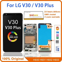 6.0" Original OLED For LG V30 V30 Plus LCD H930 H931 H932 VS996 US998 Display Touch screen Digitizer Replacement For LG V30+ LCD