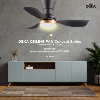 DEKA CONCEPT MINI & MINI LED CEILING FAN