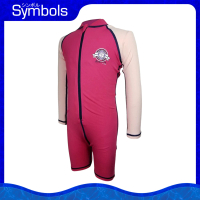 小童男女子中性1.5毫米厚絨毛連身保溫衣 (粉紅色) 12