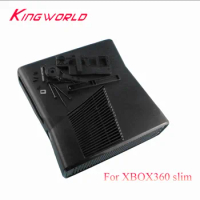 Replacement Black Full Set Housing Shell Case for Xbox360 Slim Xbox 360 Slim console protection case for Xbox360 console