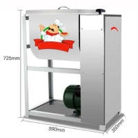 Electric Dough kneader Machine 25kg 2200w Price Electric Pasta Flour Mixer Machine
