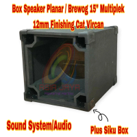 Box Speaker Planar/Brewog Kosong 15inch – Bahan Multiplex Tebal