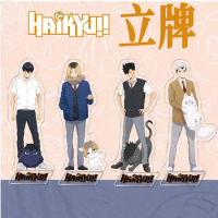 Anime Haikyuu Acrylic Stand Action Figure Toy Kawaii Haikyuu!!! Sugawara Koushi Double-sided Stand Model Toys Gift