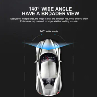 ABS Car 1080P DVR Dash Cam Front Interior Rear Camera Driving Recorder Dashcam Dash Cam Car DVR Car