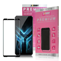 Xmart for ASUS 華碩 ROG Phone 3 ZS661KS 超透滿版 2.5D 鋼化玻璃貼-黑